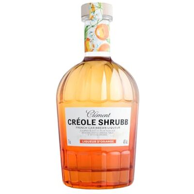 Clément Rhum Clement Creole Shrubb: New Bottle Orange Liqueur/Blended and bottled in Martinique / 40% alcohol, 700ml/ perfect in cocktails or on ice Clément Rhum Clement Creole Shrubb: New Bottle Orange Liqueur/Blended and bottled in Martinique / 40% alcohol, 700ml/ perfect in cocktails or on ice