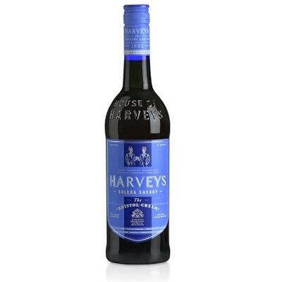 Harveys Bristol Cream Sherry 75cl Best Served Chilled Full-bodied, Rich, Mellow, Long Lasting 15.5% vol Sherry Harveys Bristol Cream Sherry 75cl Best Served Chilled Full-bodied, Rich, Mellow, Long Lasting 15.5% vol Sherry