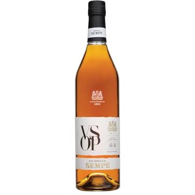 Sempé Bas Armagnac Brandy VSOP 70cl, 40% ABV Cask Aged Enjoy Neat, with a Mixer or in a Cocktail Ideal Brandy Gifts for Men or Women Sempé Bas Armagnac Brandy VSOP 70cl, 40% ABV Cask Aged Enjoy Neat, with a Mixer or in a Cocktail Ideal Brandy Gifts for Men or Women