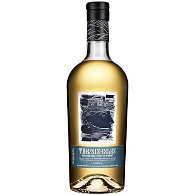 The Six Isles Voyager Blended Scotch Whisky with Gift Box 70cl 46% ABV Blend of Exceptional Single Malts from Islay, Skye, Orkney, Mull, Arran and Jura The Six Isles Voyager Blended Scotch Whisky with Gift Box 70cl 46% ABV Blend of Exceptional Single Malts from Islay, Skye, Orkney, Mull, Arran and Jura