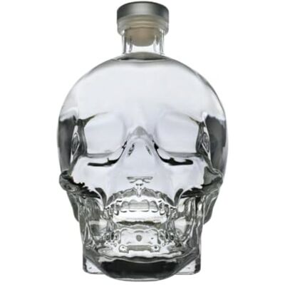 Crystal Head Original Vodka 1.75 L, 40% ABV – Made from Canadian Corn Award-Winning Premium Vodka, Clear Skull Shaped Glass Bottle Crystal Head Original Vodka 1.75 L, 40% ABV – Made from Canadian Corn Award-Winning Premium Vodka, Clear Skull Shaped Glass Bottle