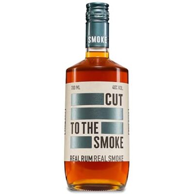 CUT RUM Smoked Premium Caribbean with Natural Smoked Flavour 40% ABV 70cl CUT RUM Smoked Premium Caribbean with Natural Smoked Flavour 40% ABV 70cl