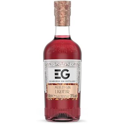 Edinburgh Gin Mulled Gin Liqueur 50cl 20% ABV Taste of Cosy Winter Celebrations Ideal for Festive Cocktails and Mulled Wine Recipes 100% Naturally Flavoured Edinburgh Gin Mulled Gin Liqueur 50cl 20% ABV Taste of Cosy Winter Celebrations Ideal for Festive Cocktails and Mulled Wine Recipes 100% Naturally Flavoured
