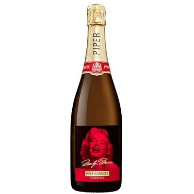 Piper-Heidsieck Brut Champagne, Marilyn Monroe Limited Edition, NV, Chardonnay Pinot Noir Meunier Blend, 750ml Piper-Heidsieck Brut Champagne, Marilyn Monroe Limited Edition, NV, Chardonnay Pinot Noir Meunier Blend, 750ml