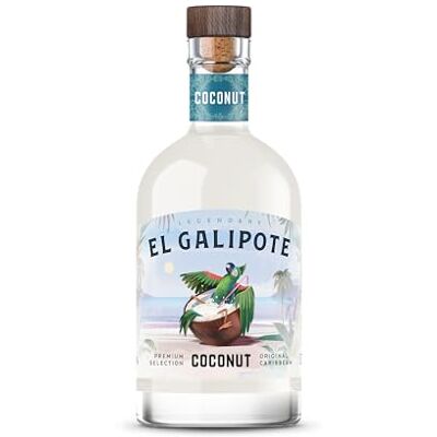 EL GALIPOTE El Galipote Coconut Rum-Based Coconut Liqueur 70cl 17% ABV Premium Rum Liqueur Caribbean Coconut Rum Liqueur- Tropical & Smooth Rum Bottle EL GALIPOTE El Galipote Coconut Rum-Based Coconut Liqueur 70cl 17% ABV Premium Rum Liqueur Caribbean Coconut Rum Liqueur- Tropical & Smooth Rum Bottle