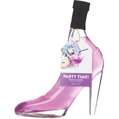 Blue Tree Ginovation Purple Cherry Liqueur Stiletto Shoe Bottle by Gifts. 17% ABV, 35cl, Gift for her. Blue Tree Ginovation Purple Cherry Liqueur Stiletto Shoe Bottle by Gifts. 17% ABV, 35cl, Gift for her.