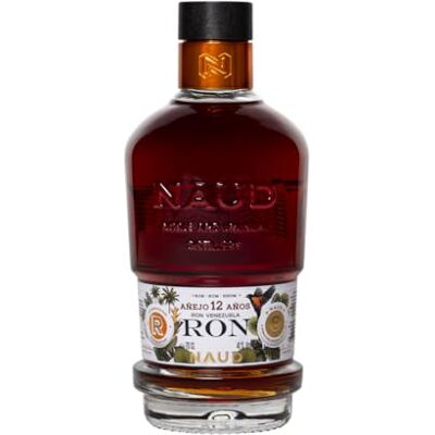 Naud Rum Venezuela 12-year-old Golden Rum, 41% ABV, 70cl Naud Rum Venezuela 12-year-old Golden Rum, 41% ABV, 70cl
