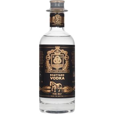 BOATYARD Vodka 70cl 41 Percent Organic Irish Vodka Creamy and Smooth Notes of Black Pepper, Banana and Vanilla B Corp Certified Ideal for Gifting BOATYARD Vodka 70cl 41 Percent Organic Irish Vodka Creamy and Smooth Notes of Black Pepper, Banana and Vanilla B Corp Certified Ideal for Gifting
