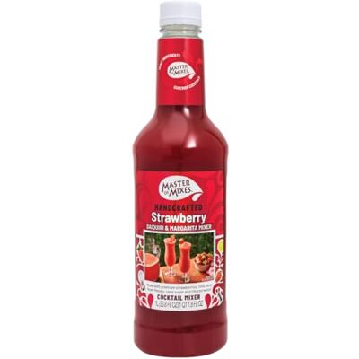 Master of Mixes Cocktail Mixers Strawberry 1 Litre Cocktails in seconds Just add Alcohol Makes 10 cocktails per bottle Drinks Mix Slushie Mix Master of Mixes Cocktail Mixers Strawberry 1 Litre Cocktails in seconds Just add Alcohol Makes 10 cocktails per bottle Drinks Mix Slushie Mix