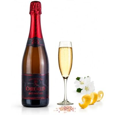 Champagne Cheurlin Spéciale Premium Brut Champagne French Sparkling Wine Elegant Brut Champagne with Citrus, Green Apple, Pear & Brioche Notes 750ml 12% ABV Champagne Cheurlin Spéciale Premium Brut Champagne French Sparkling Wine Elegant Brut Champagne with Citrus, Green Apple, Pear & Brioche Notes 750ml 12% ABV