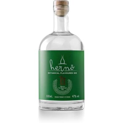 Hernö Herno Botanical Flavoured Gin 50cl 47% ABV from Distillery Sweden, Hand crafted Scandinavian Organic Gin made with only two botanicals. A brilliant no nonsense Gin. Hernö Herno Botanical Flavoured Gin 50cl 47% ABV from Distillery Sweden, Hand crafted Scandinavian Organic Gin made with only two botanicals. A brilliant no nonsense Gin.