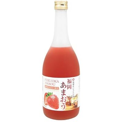 宝酒造株式会社 Takara Fukuoka Amaou Strawberry Liqueur 700ml 12% Premium Japanese Fruit Liqueur Sweet & Juicy Strawberry Flavor 宝酒造株式会社 Takara Fukuoka Amaou Strawberry Liqueur 700ml 12% Premium Japanese Fruit Liqueur Sweet & Juicy Strawberry Flavor
