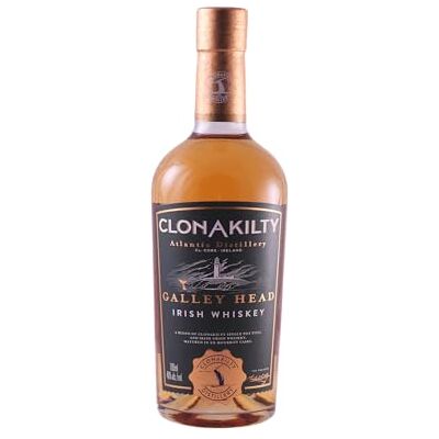 Clonakilty Galley Head Bourbon Cask Irish Whiskey Vanilla & Raisins 40%, 70cl Clonakilty Galley Head Bourbon Cask Irish Whiskey Vanilla & Raisins 40%, 70cl