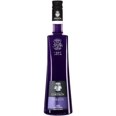Cartron Joseph Violette Liqueur 70cl 20% vol Cartron Joseph Violette Liqueur 70cl 20% vol