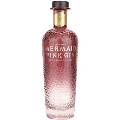 MERMAID Pink Gin Smooth & Refreshing with Strawberry & Citrus, Vegan & Gluten Free, 70cl MERMAID Pink Gin Smooth & Refreshing with Strawberry & Citrus, Vegan & Gluten Free, 70cl