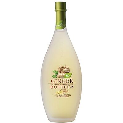 Bottega Ginger Bio Organic Ginger Liqueur 20% 50cl Flavoured Liqueur Fresh & Intriguing Sweet & Delicious Italian Liqueur Ideal for Cocktails & Desserts Bottega Ginger Bio Organic Ginger Liqueur 20% 50cl Flavoured Liqueur Fresh & Intriguing Sweet & Delicious Italian Liqueur Ideal for Cocktails & Desserts