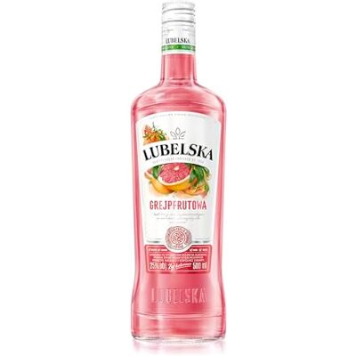 Lubelska Grapefruit Flavoured Vodka Liqueur 500ml Premium Polish Spirit Perfect for Cocktails & Gifting (25% ABV) Lubelska Grapefruit Flavoured Vodka Liqueur 500ml Premium Polish Spirit Perfect for Cocktails & Gifting (25% ABV)