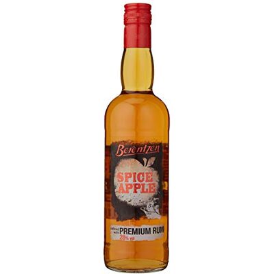 Berentzen Spice Apple Rum 70cl Single Bottle 28% ABV Smooth, Spicy Sweet & Fresh Flavour Premium Spice Rum Berentzen Spice Apple Rum 70cl Single Bottle 28% ABV Smooth, Spicy Sweet & Fresh Flavour Premium Spice Rum