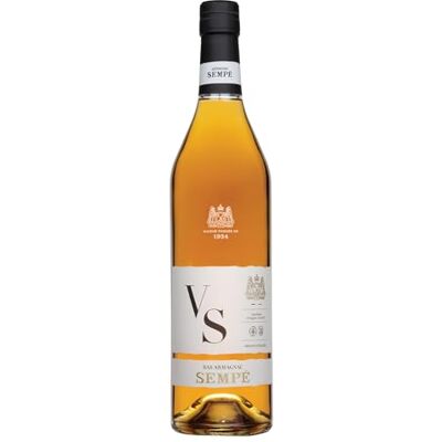 Sempé VS Bas Armagnac Brandy 70cl, 40% ABV Cask Aged Enjoy Neat, with a Mixer or in a Cocktail Ideal Brandy Gifts for Men or Women Sempé VS Bas Armagnac Brandy 70cl, 40% ABV Cask Aged Enjoy Neat, with a Mixer or in a Cocktail Ideal Brandy Gifts for Men or Women