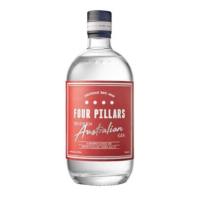 Four Pillars Modern Australian Gin, 70cl Red Szechuan & Macadamia Nuts 41.8% Four Pillars Modern Australian Gin, 70cl Red Szechuan & Macadamia Nuts 41.8%