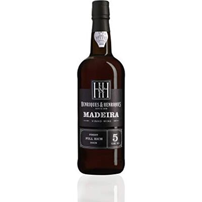 Henriques & Henriques Henriques and Henriques 5 Year Old Finest Full Rich Maderia Wine 50 cl Henriques & Henriques Henriques and Henriques 5 Year Old Finest Full Rich Maderia Wine 50 cl