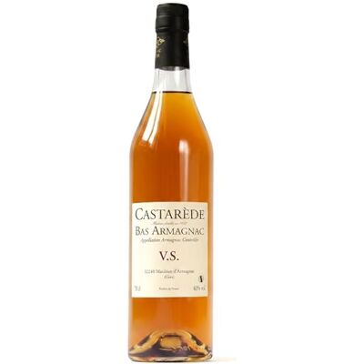 Castarede Castarède VS Bas Armagnac 70cl 40% ABV Oldest Armagnac House — Est. 1832 Aged 3+ Years in Oak Blend of Two Vintages Vanilla, Hazelnut & Glazed Plum French Brandy from Gascony Castarede Castarède VS Bas Armagnac 70cl 40% ABV Oldest Armagnac House — Est. 1832 Aged 3+ Years in Oak Blend of Two Vintages Vanilla, Hazelnut & Glazed Plum French Brandy from Gascony