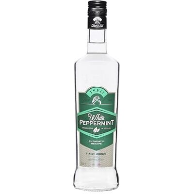 Iseo Peppermint Liqueur 70cl 20 percent ABV – Italian Mint Liqueur with Crisp Peppermint Coolness – Great for Peppermint Martini, Hot Chocolate & Festive Cocktails – Made in Italy Iseo Peppermint Liqueur 70cl 20 percent ABV – Italian Mint Liqueur with Crisp Peppermint Coolness – Great for Peppermint Martini, Hot Chocolate & Festive Cocktails – Made in Italy
