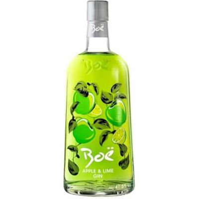 Boe Boë Apple & Lime Gin Flavoured Gin 70 cl 41.5% ABV Boe Boë Apple & Lime Gin Flavoured Gin 70 cl 41.5% ABV