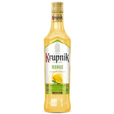 ORIGINAL Krupnik Krupnik Mango Cream Liqueur Indulge in Tropical Bliss with Smooth 16% ABV, 50cl Bottle Exotic Delight for Your Palate ORIGINAL Krupnik Krupnik Mango Cream Liqueur Indulge in Tropical Bliss with Smooth 16% ABV, 50cl Bottle Exotic Delight for Your Palate