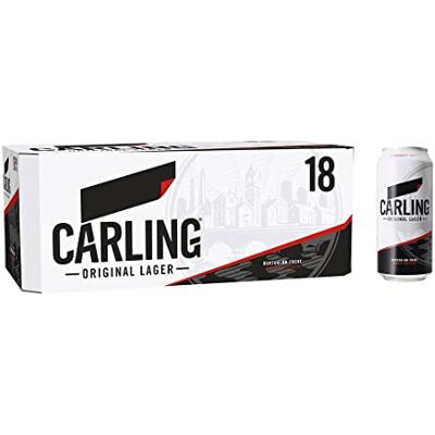 Carling Original Lager Beer, 18 x 440ml Carling Original Lager Beer, 18 x 440ml