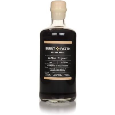 Burnt Faith Coffee Liqueur 70cl Deep, Rich Coffee Spirit with Espresso and Mocha Notes Perfect for Espresso Martinis and After Dinner Cocktails Burnt Faith Coffee Liqueur 70cl Deep, Rich Coffee Spirit with Espresso and Mocha Notes Perfect for Espresso Martinis and After Dinner Cocktails