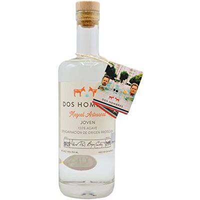 Hard To Find Dos Hombres 100% Espadin Joven Mezcal, 70cl, 42% abv Hard To Find Dos Hombres 100% Espadin Joven Mezcal, 70cl, 42% abv