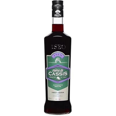 Iseo Crème de Cassis Liqueur 70cl, 20 percent ABV – Italian Blackcurrant Liqueur for Kir & Kir Royale – Deep, Rich Cassis Flavour – Made in Italy – Great for Cocktails & Home Bars Iseo Crème de Cassis Liqueur 70cl, 20 percent ABV – Italian Blackcurrant Liqueur for Kir & Kir Royale – Deep, Rich Cassis Flavour – Made in Italy – Great for Cocktails & Home Bars