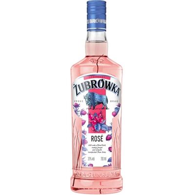 Żubrówka Rosé Liqueur 32% ABV 70 cl Made in Poland Light & Fruity, Berries & Juniper For Rosé Spritz Żubrówka Rosé Liqueur 32% ABV 70 cl Made in Poland Light & Fruity, Berries & Juniper For Rosé Spritz