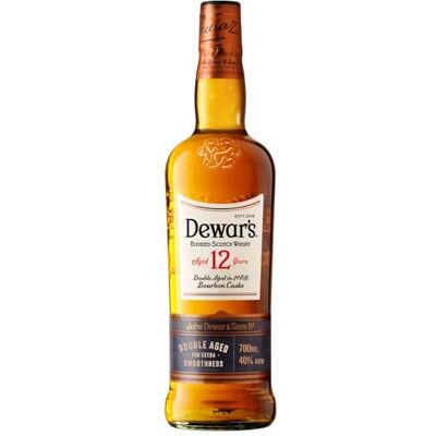Dewar's(デュワーズ) Dewar’s 12 Year Old Blended Scotch Whisky, 40% ABV, 70cl / 700ml, Double Aged in First-Fill Bourbon Casks for Extra Smoothness Dewar's(デュワーズ) Dewar’s 12 Year Old Blended Scotch Whisky, 40% ABV, 70cl / 700ml, Double Aged in First-Fill Bourbon Casks for Extra Smoothness