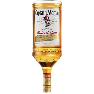 Captain Morgan Spiced Rum 35% - 1.5L Captain Morgan Spiced Rum 35% - 1.5L