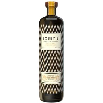Bobby's Pinang Raci Schiedam Dry Gin Premium Craft with Indonesian Spices Traditional Genever Style Award-Winning Dutch Spice Blend No.1 Gift Bottle 700ml 42 percent ABV Bobby's Pinang Raci Schiedam Dry Gin Premium Craft with Indonesian Spices Traditional Genever Style Award-Winning Dutch Spice Blend No.1 Gift Bottle 700ml 42 percent ABV
