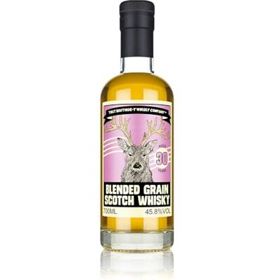 Whiskey That Boutique-y Whisky Company Blended Grain Scotch Whisky, 70cl 45.8 Percent ABV 30 Year Aged Whisky Handcrafted in Small Batches and Non-Chill Filtered Whiskey That Boutique-y Whisky Company Blended Grain Scotch Whisky, 70cl 45.8 Percent ABV 30 Year Aged Whisky Handcrafted in Small Batches and Non-Chill Filtered