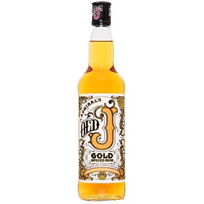 Old J Spiced Admiral’s Old J Gold Caribbean Spiced Rum 40% ABV, 70cl Bottle Old J Spiced Admiral’s Old J Gold Caribbean Spiced Rum 40% ABV, 70cl Bottle