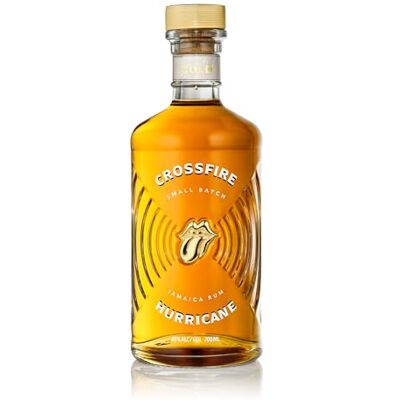 crossfire hurricane Gold Rum 70cl – The Rolling Stones Jamaican Rum, Small-Batch Blend from 4 Distilleries, Zero Added Sugar, Aged Mixing Rum, Gift Boxed, 40% ABV crossfire hurricane Gold Rum 70cl – The Rolling Stones Jamaican Rum, Small-Batch Blend from 4 Distilleries, Zero Added Sugar, Aged Mixing Rum, Gift Boxed, 40% ABV