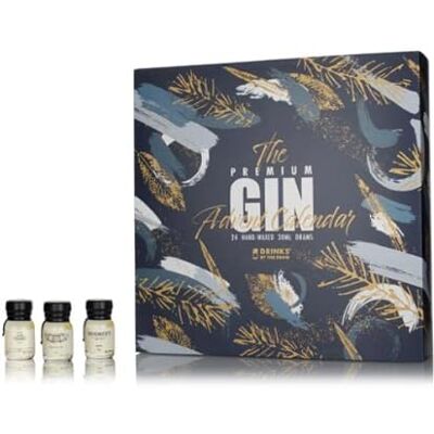 Drinks by the Dram Premium Gin Advent Calendar (2021 Edition) ABV 43.1%, 24 x 30ml Drinks by the Dram Premium Gin Advent Calendar (2021 Edition) ABV 43.1%, 24 x 30ml