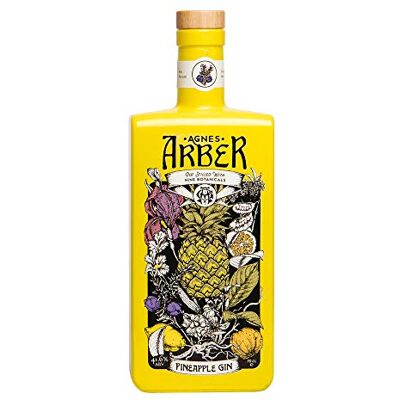 Agnes Arber Pineapple Gin Pot Stilled with 9 Botanicals 41.6% ABV, 70cl Bottle Agnes Arber Pineapple Gin Pot Stilled with 9 Botanicals 41.6% ABV, 70cl Bottle
