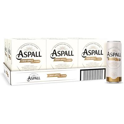 Aspall Crisp Apple Premium Cyder 24 x 330 ml (cans) Aspall Crisp Apple Premium Cyder 24 x 330 ml (cans)