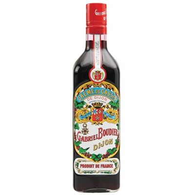 Gabriel Boudier Creme de Cassis Blackcurrant Liqueur 50cl, 20% ABV Crème de Cassis Dijon Premium French Fruit Liqueur for Cocktails and Mixing Gabriel Boudier Creme de Cassis Blackcurrant Liqueur 50cl, 20% ABV Crème de Cassis Dijon Premium French Fruit Liqueur for Cocktails and Mixing
