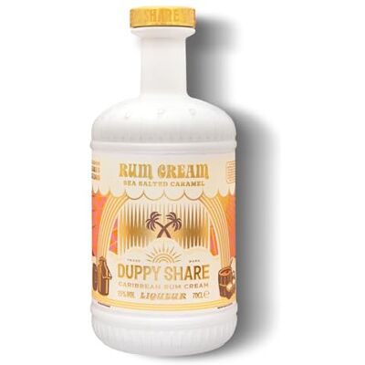 The Duppy Share Duppy Share Sea Salted Caramel Caribbean Rum Cream Liqueur, 70cl, 15% ABV The Duppy Share Duppy Share Sea Salted Caramel Caribbean Rum Cream Liqueur, 70cl, 15% ABV