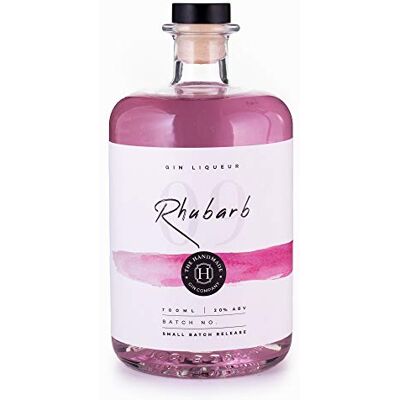The Handmade Gin Company Rhubarb Handmade Gin Liqueur 70cl Classic Premium Craft Gin 20% ABV The Handmade Gin Company Rhubarb Handmade Gin Liqueur 70cl Classic Premium Craft Gin 20% ABV
