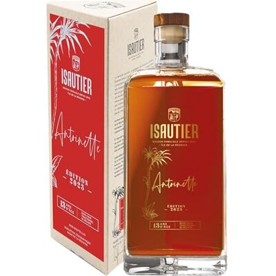 Isautier Antoinette 13 Year Old Cask Strength Rum Gift Box Reunion Island Traditional Aged Rum, Ex-Cognac Casks 58% ABV (1 x 70cl) Isautier Antoinette 13 Year Old Cask Strength Rum Gift Box Reunion Island Traditional Aged Rum, Ex-Cognac Casks 58% ABV (1 x 70cl)