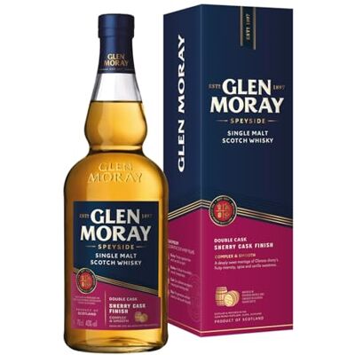 Glen Moray Sherry Cask Finish Single Malt Scotch Whisky, 70cl Glen Moray Sherry Cask Finish Single Malt Scotch Whisky, 70cl