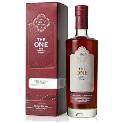 The Lakes Distillery The One Sherry Cask Finished Whisky (1 x 70cl, 46.6% ABV) ,W022UK The Lakes Distillery The One Sherry Cask Finished Whisky (1 x 70cl, 46.6% ABV) ,W022UK