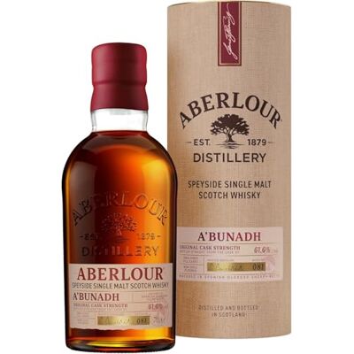 Aberlour A'Bunadh Single Malt Scotch Whisky, 70 cl with Gift Box Aberlour A'Bunadh Single Malt Scotch Whisky, 70 cl with Gift Box